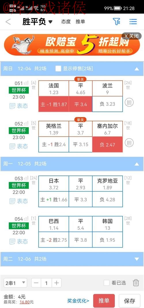 世界杯盘口软件最佳选择指南